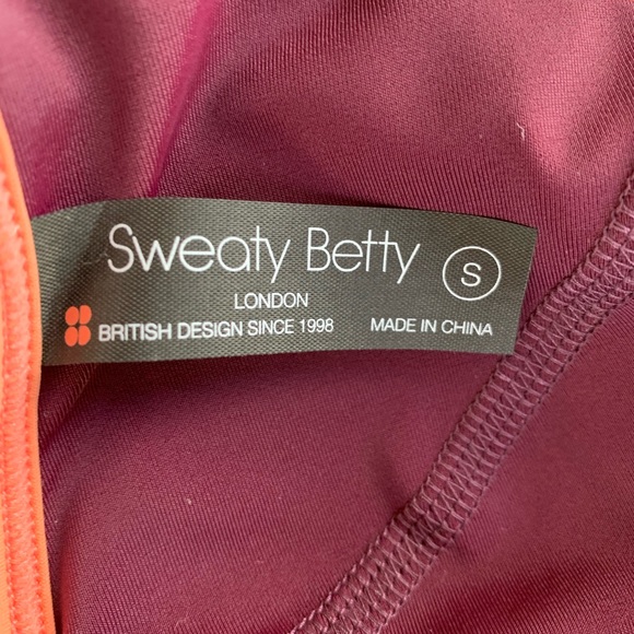 Sweaty Betty Blue Purity Reversible Bikini Top S - Picture 6 of 8